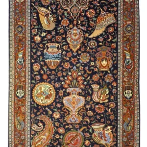 Tapete Persa - Clássico - 162 x 104 cm - multicolorido