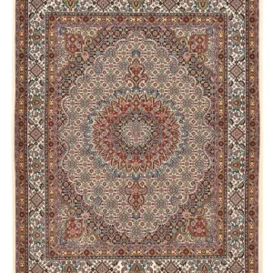 Tapete Persa - Clássico - 196 x 150 cm - castanho escuro