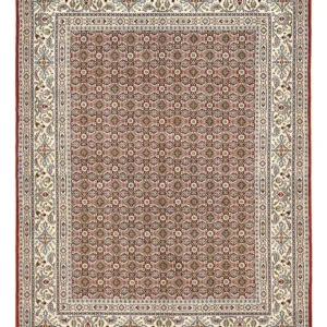 Tapete Persa - Clássico - 202 x 150 cm - castanho