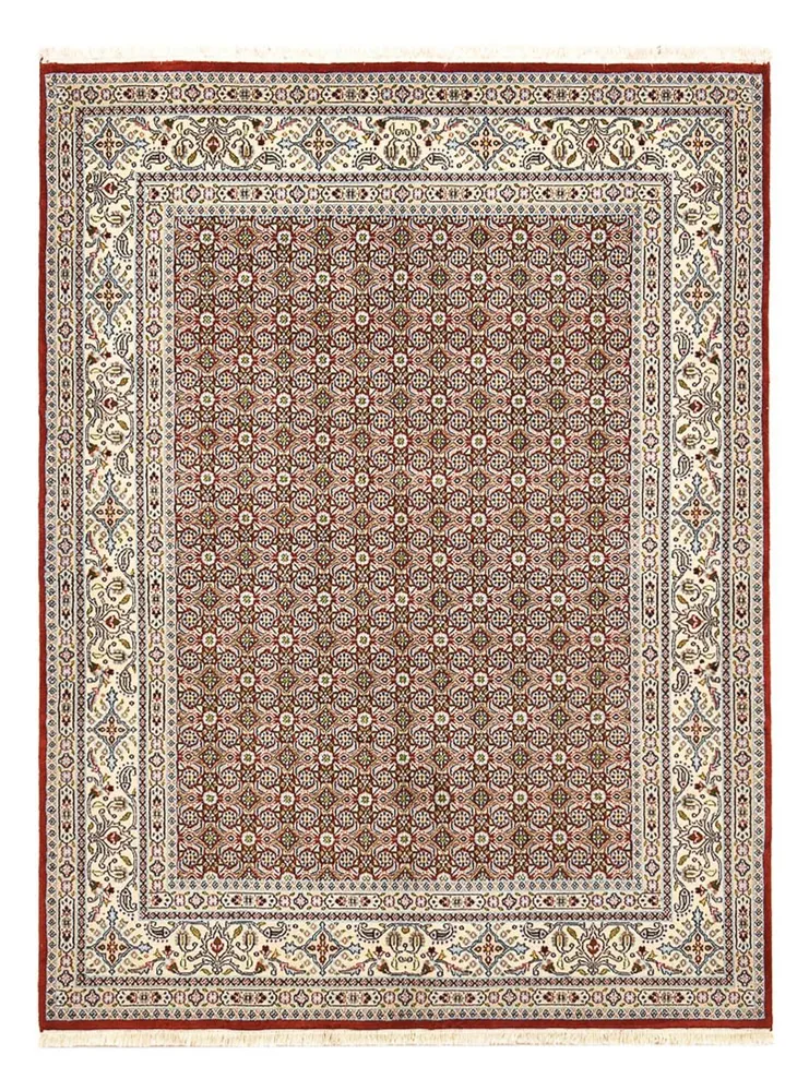 Tapete Persa - Clássico - 202 x 150 cm - castanho