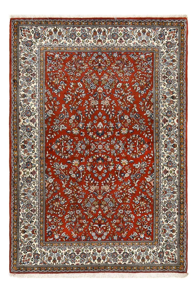 Tapete Persa - Clássico - 217 x 151 cm - vermelho