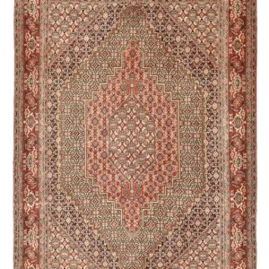 Tapete Persa - Clássico - 225 x 150 cm - ferrugem