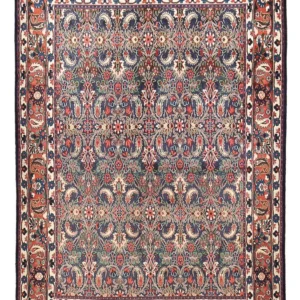 Tapete Persa - Clássico - 290 x 196 cm - vermelho escuro