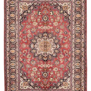 Tapete Persa - Clássico - 290 x 197 cm - vermelho claro