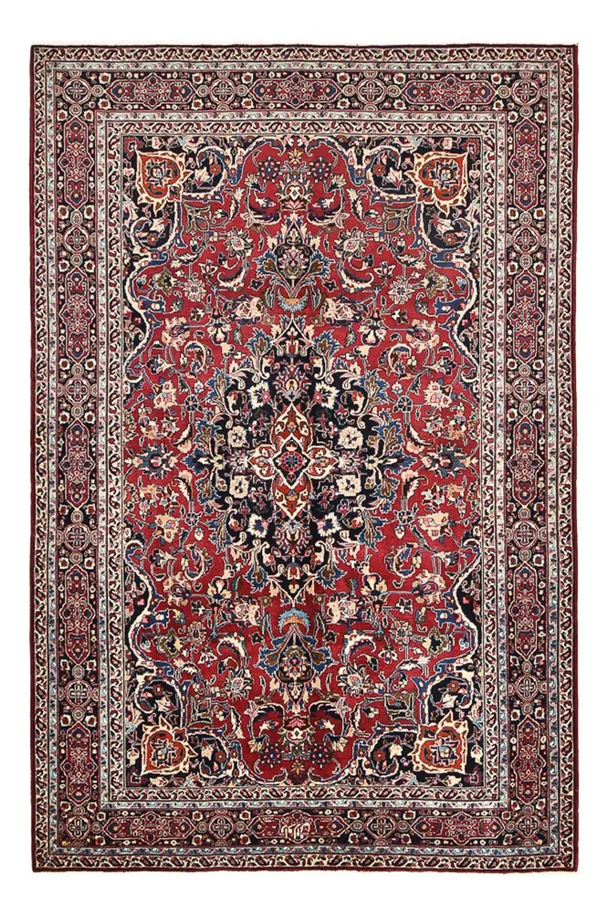 Tapete Persa - Clássico - 293 x 200 cm - vermelho escuro