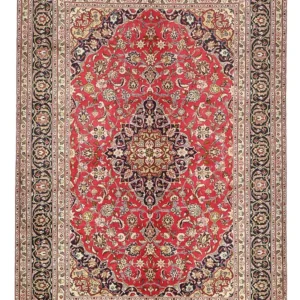 Tapete Persa - Clássico - 295 x 197 cm - vermelho