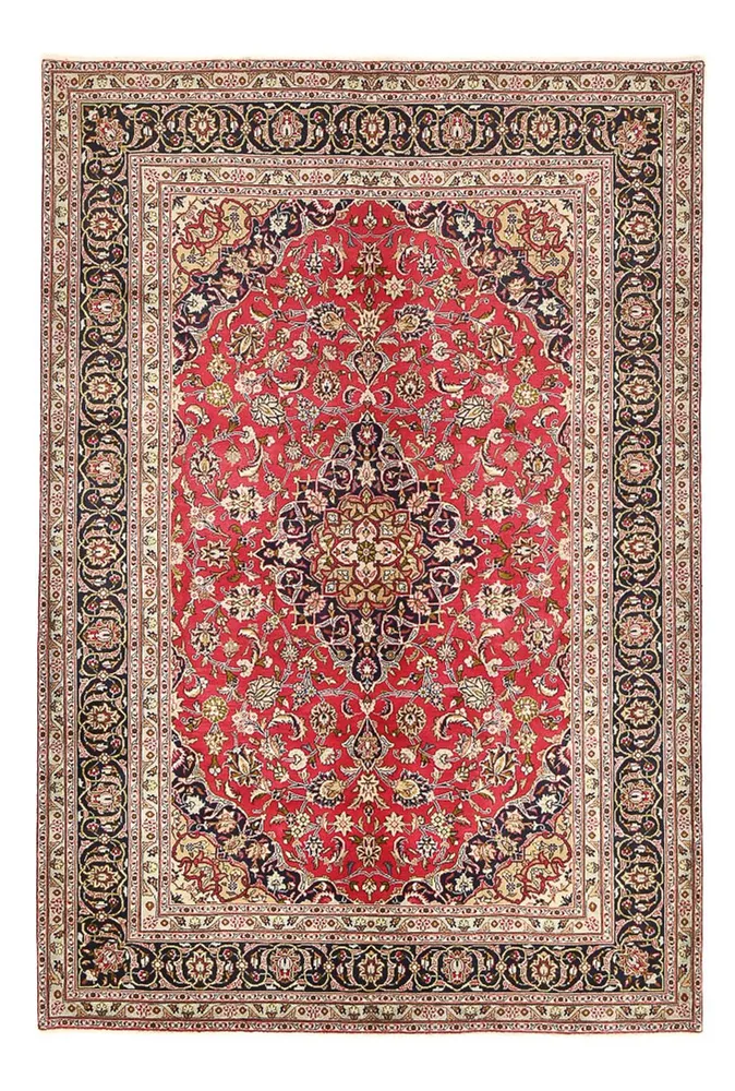 Tapete Persa - Clássico - 295 x 197 cm - vermelho