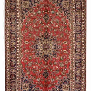 Tapete Persa - Clássico - 297 x 194 cm - vermelho