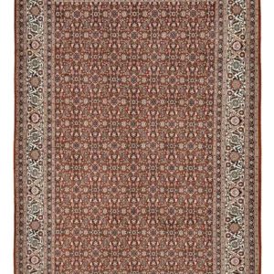 Tapete Persa - Clássico - 298 x 197 cm - ferrugem
