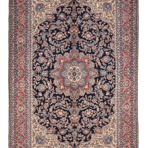 Tapete Persa - Clássico - 302 x 201 cm - azul escuro