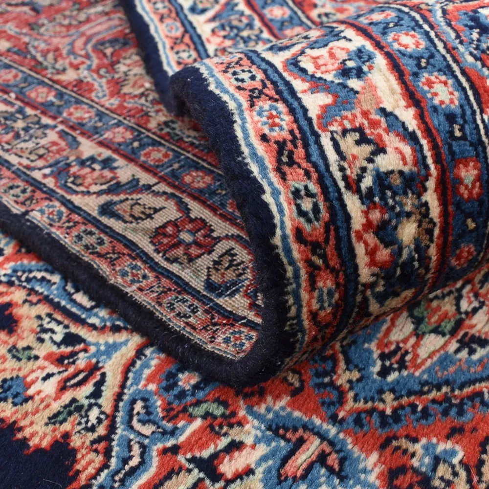 Tapete Persa - Clássico - 302 x 201 cm - azul escuro