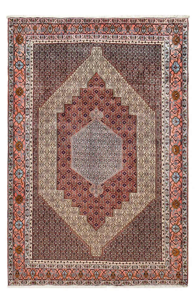 Tapete Persa - Clássico - 305 x 202 cm - ferrugem