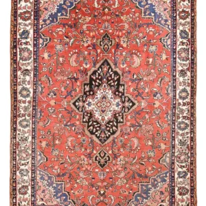 Tapete Persa - Clássico - 305 x 227 cm - vermelho