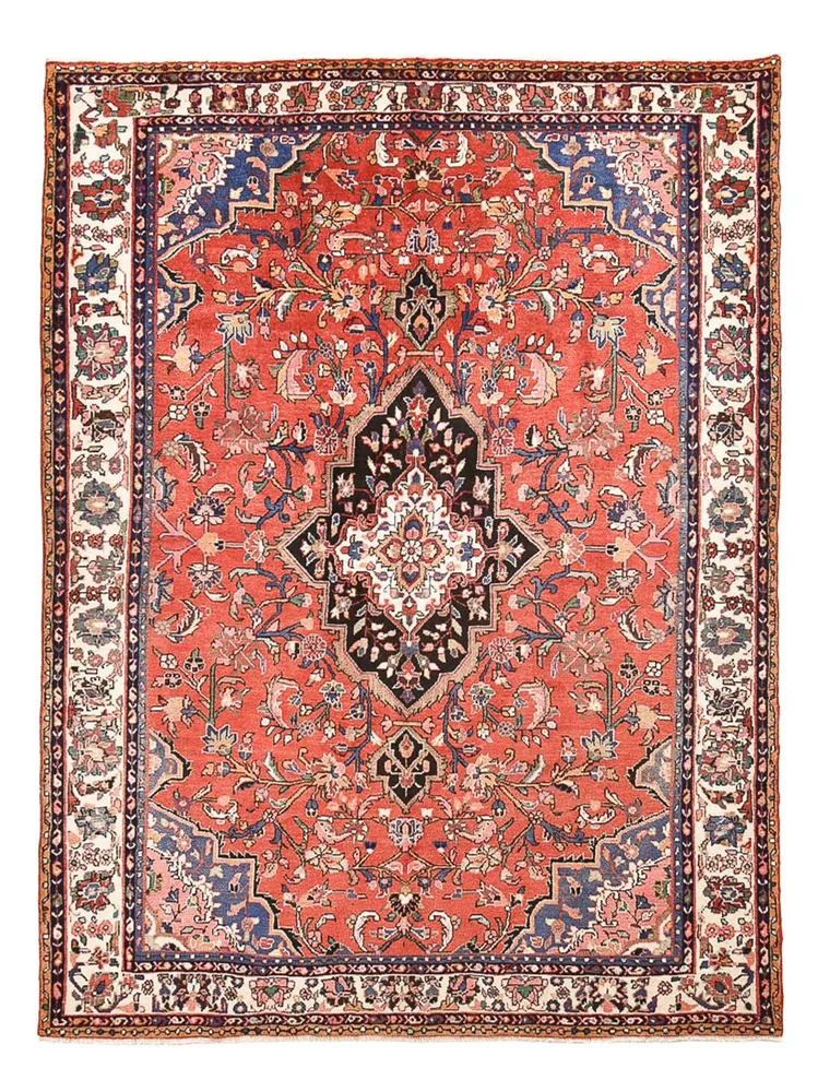 Tapete Persa - Clássico - 305 x 227 cm - vermelho