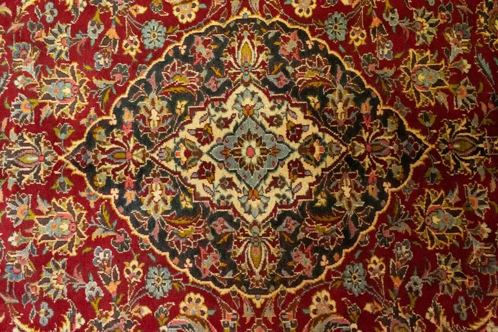 Tapete Persa - Clássico - 318 x 215 cm - vermelho