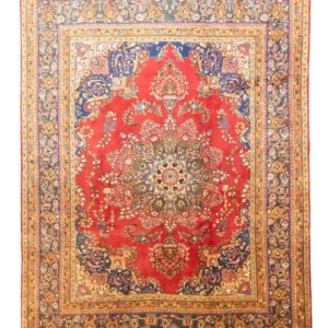 Tapete Persa - Clássico - 321 x 261 cm - laranja