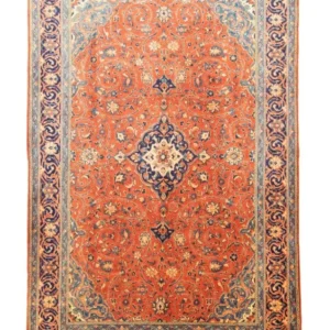 Tapete Persa - Clássico - 326 x 217 cm - laranja