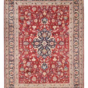Tapete Persa - Clássico - 332 x 252 cm - vermelho