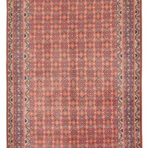 Tapete Persa - Clássico - 335 x 202 cm - vermelho claro