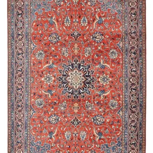 Tapete Persa - Clássico - 342 x 210 cm - vermelho