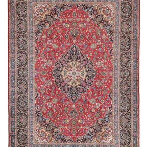 Tapete Persa - Clássico - 345 x 238 cm - vermelho