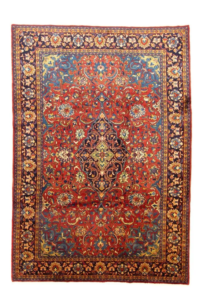 Tapete Persa - Clássico - 360 x 248 cm - vermelho