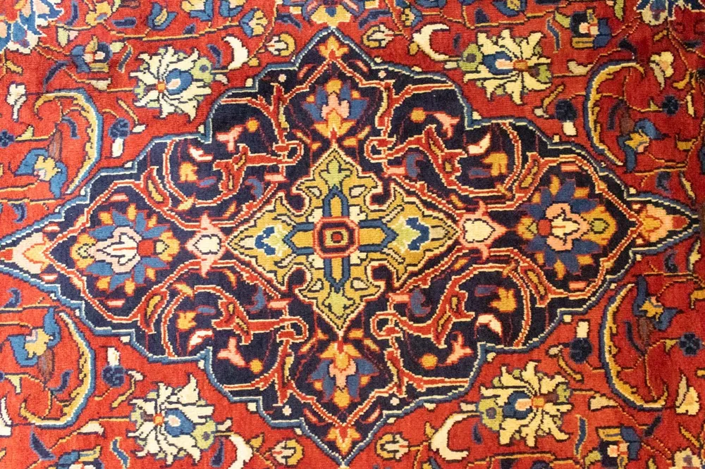 Tapete Persa - Clássico - 360 x 248 cm - vermelho