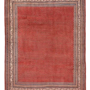 Tapete Persa - Clássico - 360 x 283 cm - vermelho
