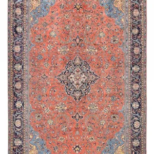 Tapete Persa - Clássico - 365 x 236 cm - vermelho claro