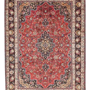 Tapete Persa - Clássico - 372 x 253 cm - vermelho
