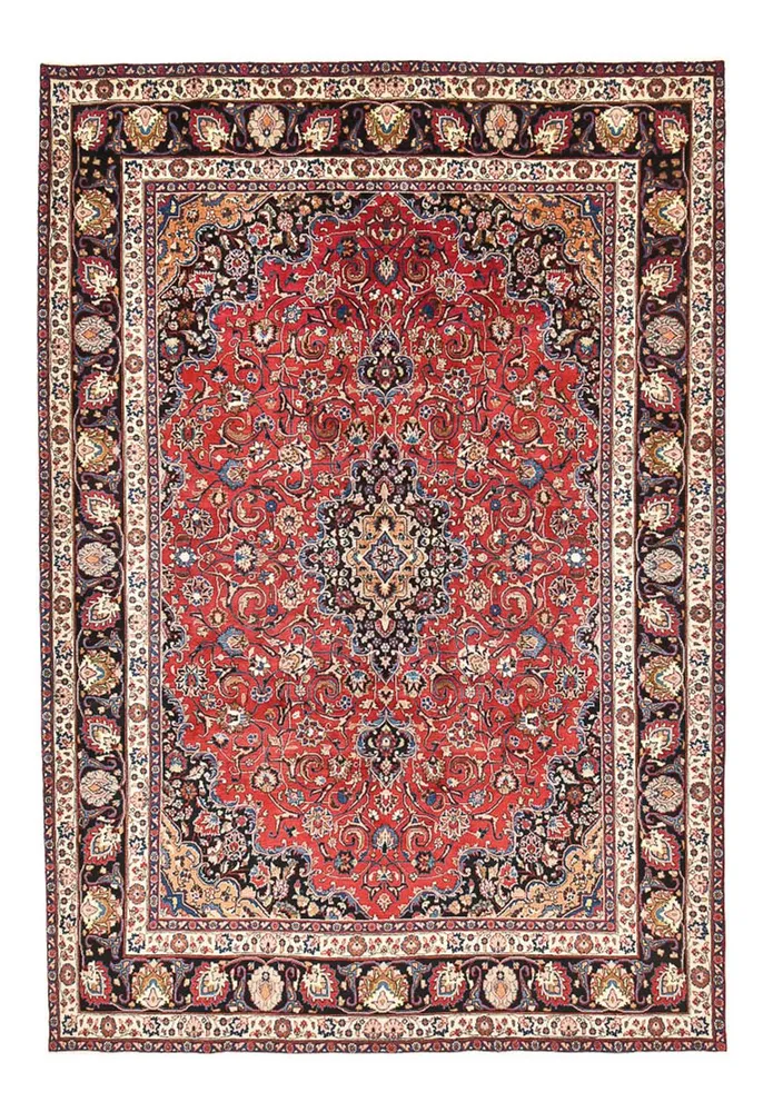Tapete Persa - Clássico - 372 x 253 cm - vermelho