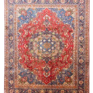 Tapete Persa - Clássico - 378 x 300 cm - vermelho