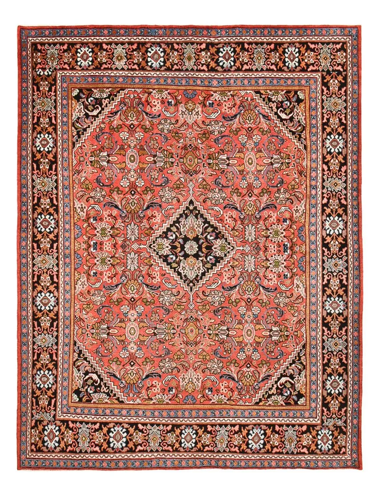 Tapete Persa - Clássico - 389 x 300 cm - vermelho claro