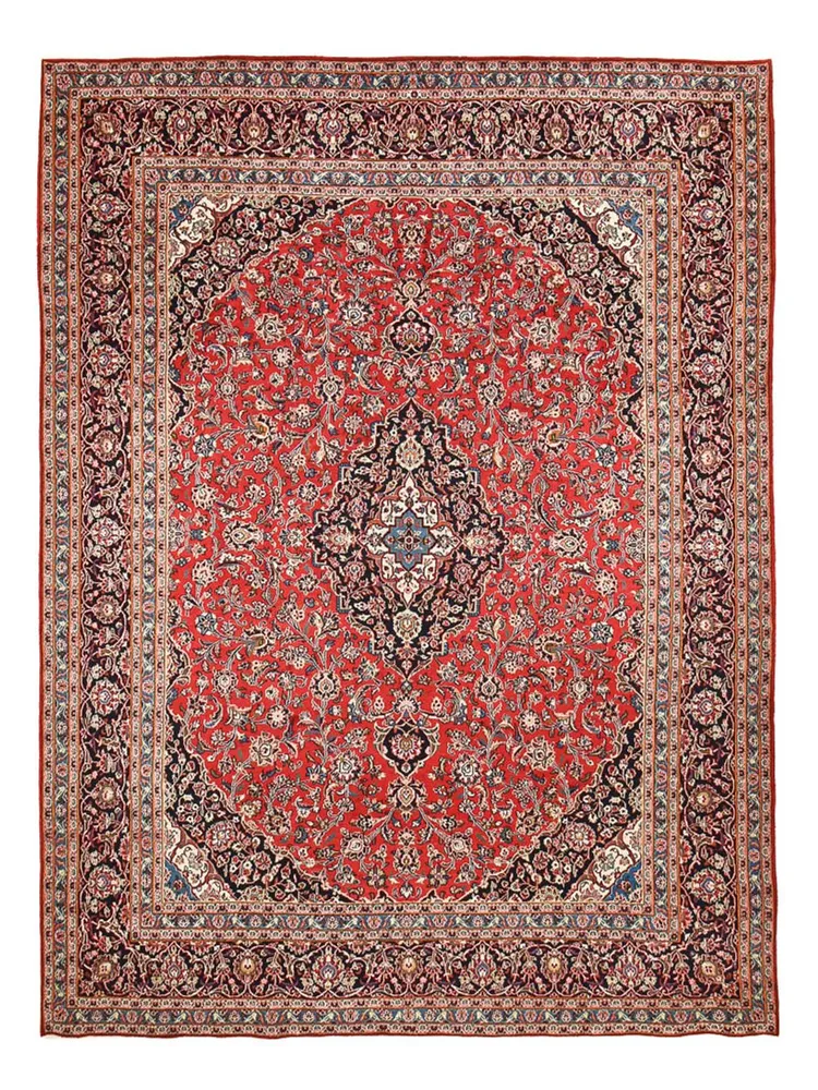 Tapete Persa - Clássico - 390 x 291 cm - vermelho