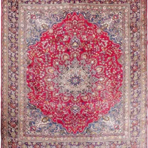 Tapete Persa - Clássico - 396 x 298 cm - vermelho
