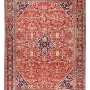 Tapete Persa - Clássico - 400 x 286 cm - vermelho