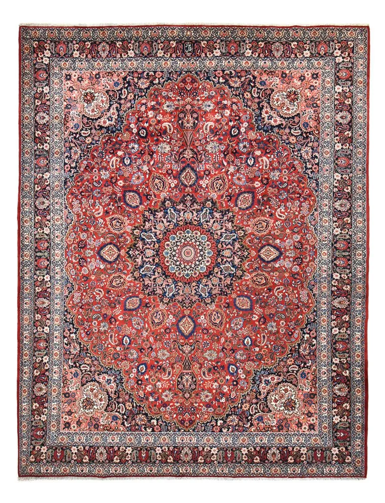 Tapete Persa - Clássico - 410 x 303 cm - vermelho