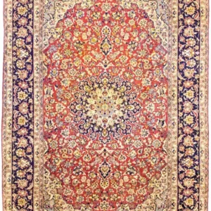 Tapete Persa - Clássico - 424 x 289 cm - vermelho