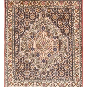 Tapete Persa - Clássico - 98 x 75 cm - azul escuro