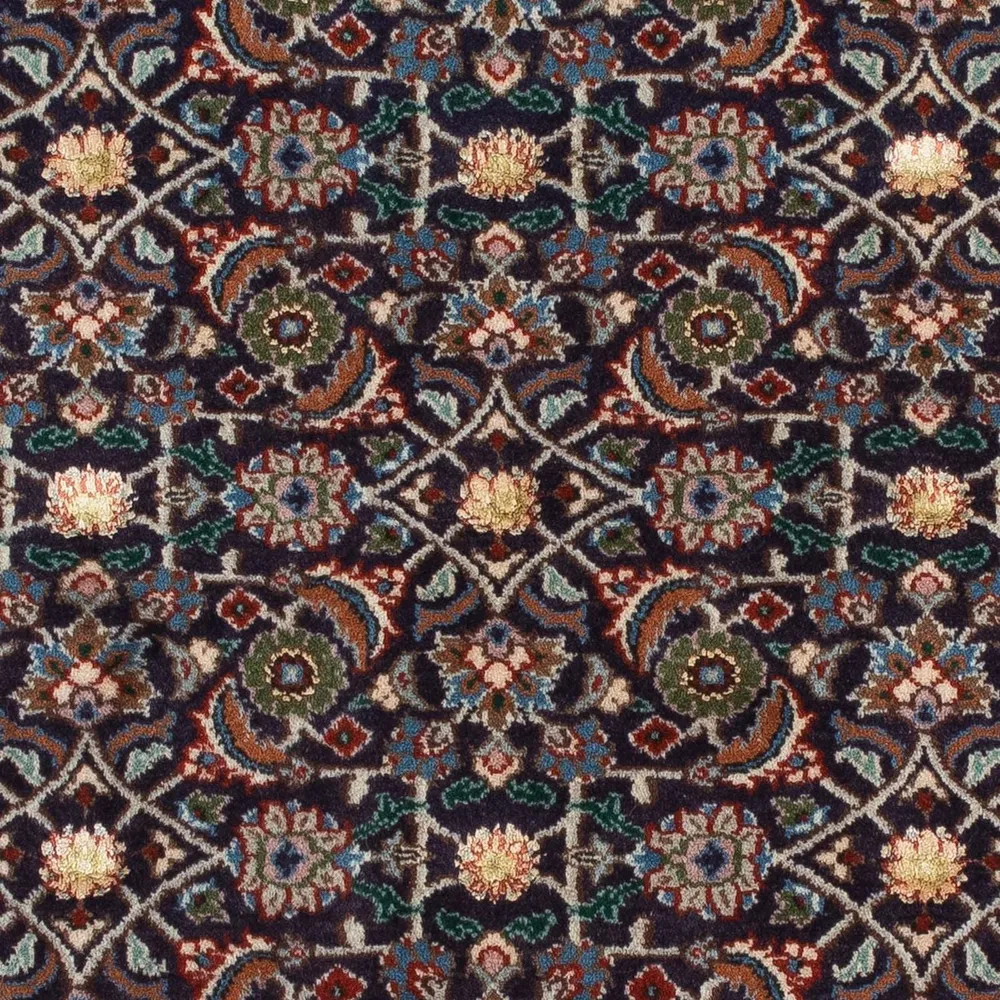 Tapete Persa - Clássico praç - 104 x 103 cm - azul escuro