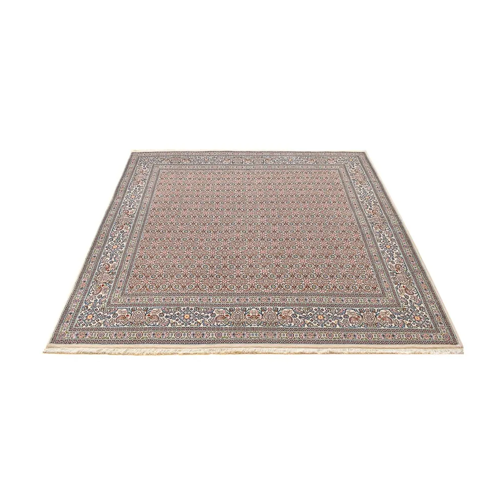 Tapete Persa - Clássico praç - 200 x 200 cm - castanho claro
