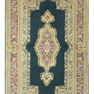 Tapete Persa - Clássico - Real - 152 x 90 cm - verde escuro