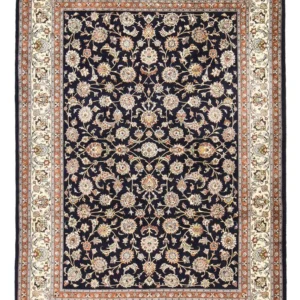 Tapete Persa - Clássico - Real - 345 x 248 cm - azul escuro