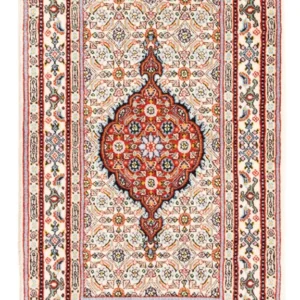 Tapete Persa - Clássico - Real - 90 x 60 cm - vermelho