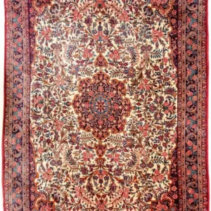 Tapete persa - Ghom - 333 x 213 cm - bege