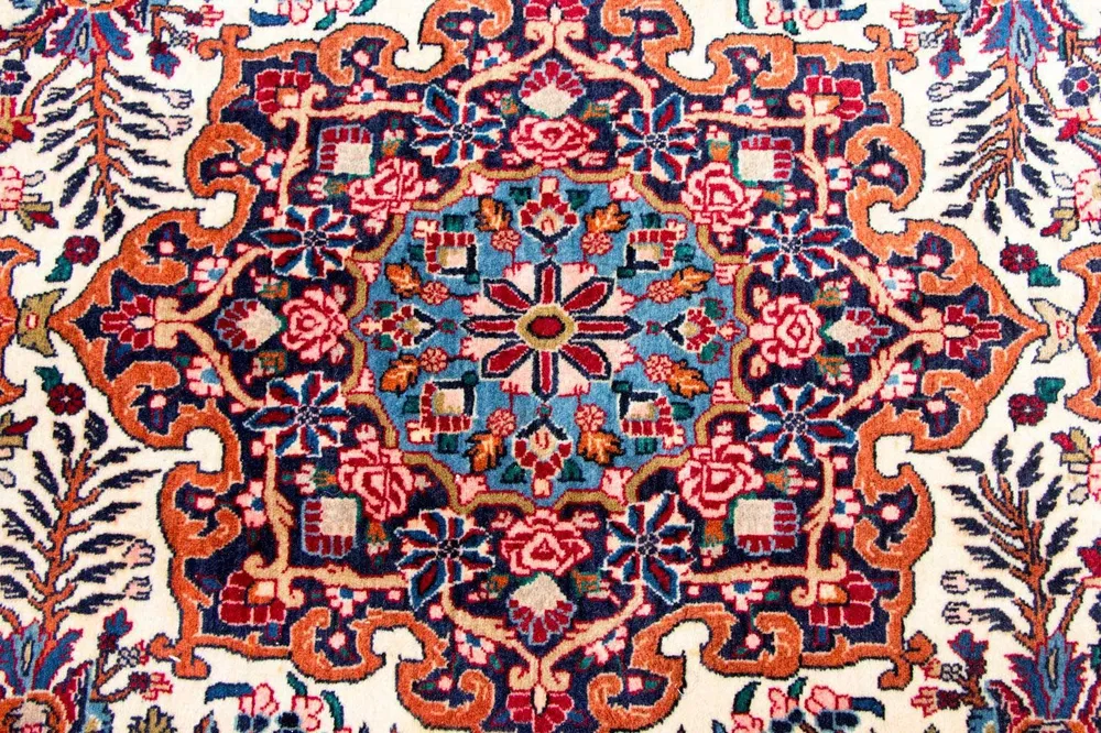 Tapete persa - Ghom - 333 x 213 cm - bege
