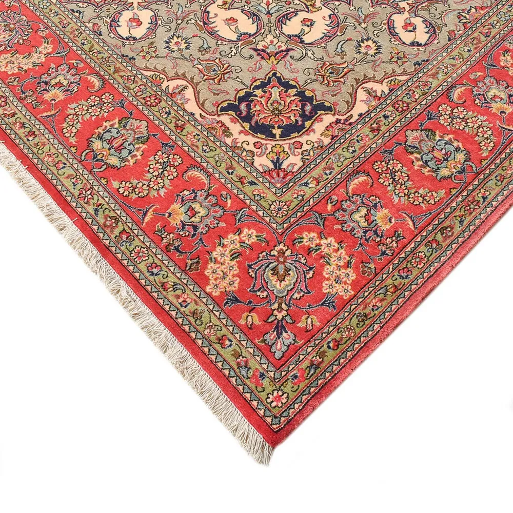 Tapete persa - Ghom - 353 x 255 cm - vermelho