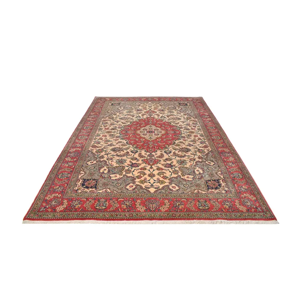 Tapete persa - Ghom - 353 x 255 cm - vermelho