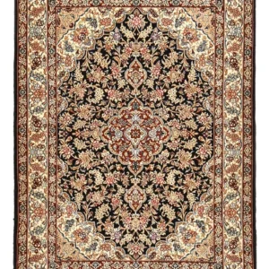 Tapete Persa - Isfahan - Premium - 148 x 101 cm - azul escuro