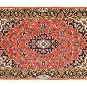 Tapete persa - Keshan - 100 x 70 cm - vermelho